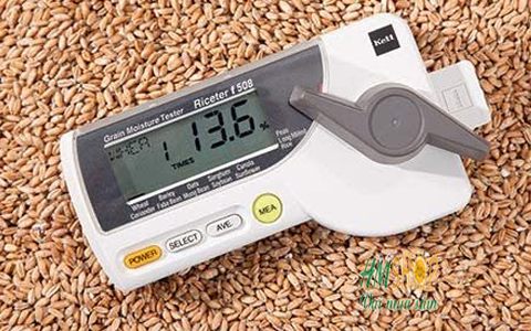 Máy đo độ ẩm lúa gạo KETT F511 thực tế