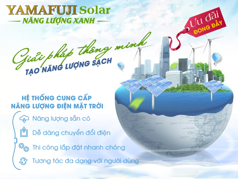 đèn năng lượng mặt trời - giải pháp thông minh tạo năng lượng sạch