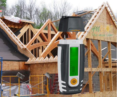 Máy đo độ ẩm gỗ và vật liệu xây dựng LaserLiner 082015A ứng dụng