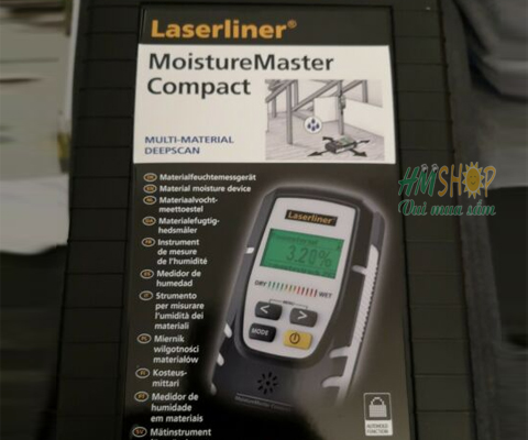 Máy đo độ ẩm gỗ và vật liệu xây dựng Laserliner 082333A vỏ