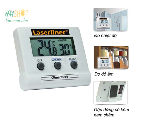 Máy đo nhiệt độ, độ ẩm LaserLiner 082028A chất lượng cao