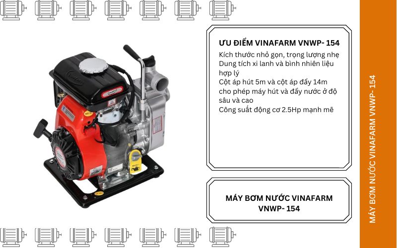 Ưu điểm của vinafarm VNWP- 154