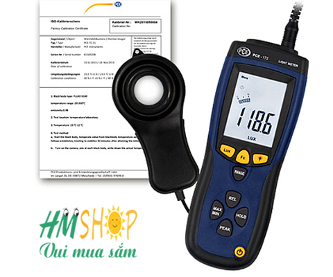 Máy đo ánh sáng điện tử hiện số PCE-172