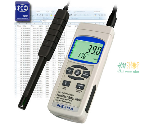 Máy đo nhiệt độ, độ ẩm PCE-313A giá rẻ