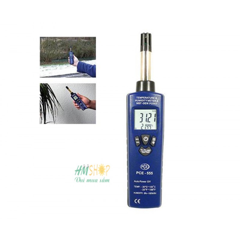 Photo 3 Máy đo nhiệt độ, độ ẩm PCE-555
