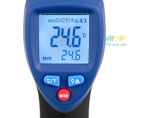 Máy đo nhiệt độ bằng hồng ngoại PCE-889A màn hình