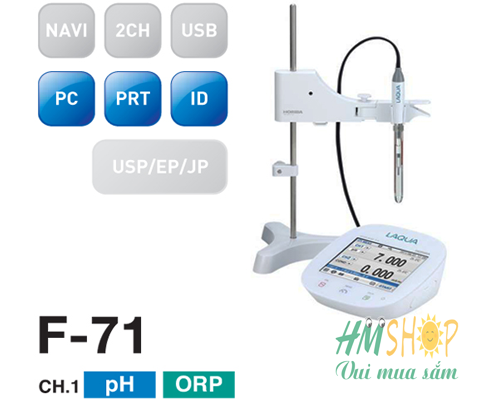 Máy đo pH, độ dẫn Horiba F-71A-S