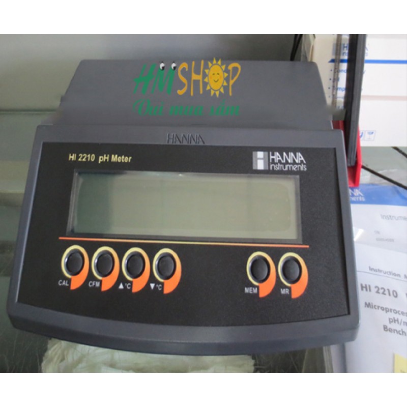 Photo 2 Máy đo pH/ Nhiệt độ để bàn Hanna HI2210-02