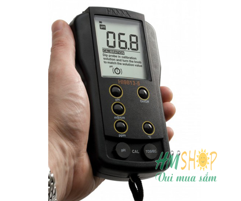 Máy đo pH/EC/TDS/Nhiệt độ Thang Cao CAL Check HI9813-6
