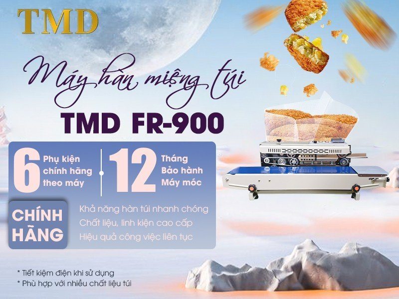 Máy hàn miệng túi tự động TMD FR900