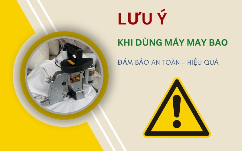 các lưu ý khi sử dụng máy may bao đảm bảo độ bền và hiệu quả