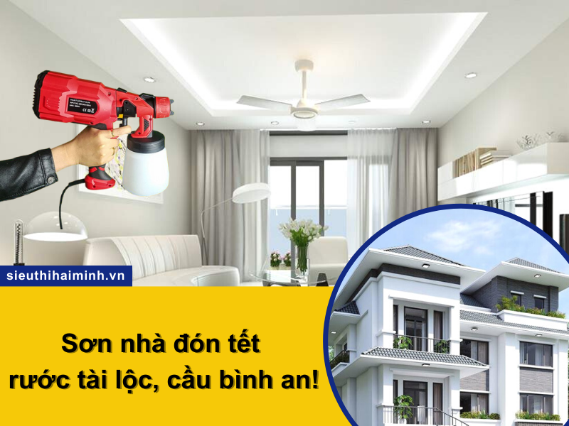 Tại sao nên sơn nhà vào dịp cuối năm