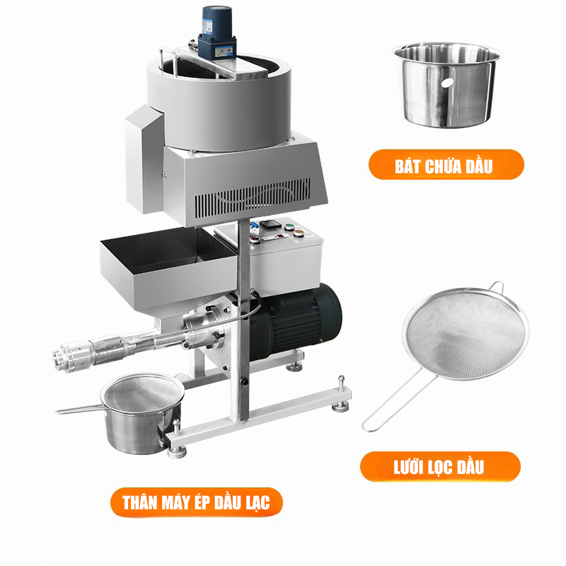 Máy ép dầu công nghiệp Yamafuji SY-3000B
