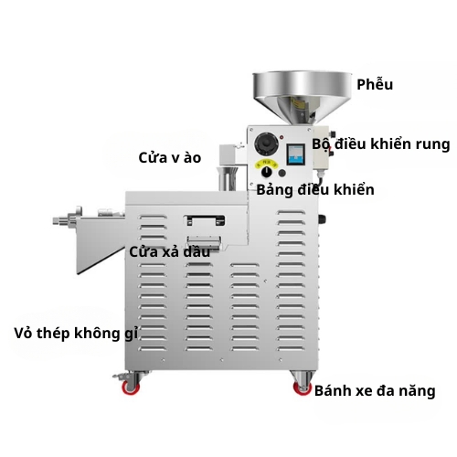Máy ép dầu công nghiệp Yamafuji SY-S03