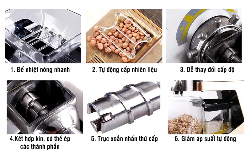 Máy ép dầu gia đình cao cấp Yamafuji SY-688