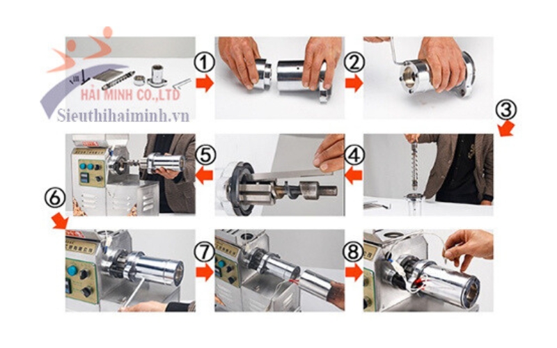 máy ép dầu Yamafuji 268