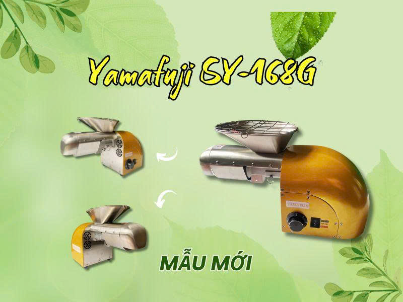 máy ép dầu lạc Yamafuji SY-168 giá tốt