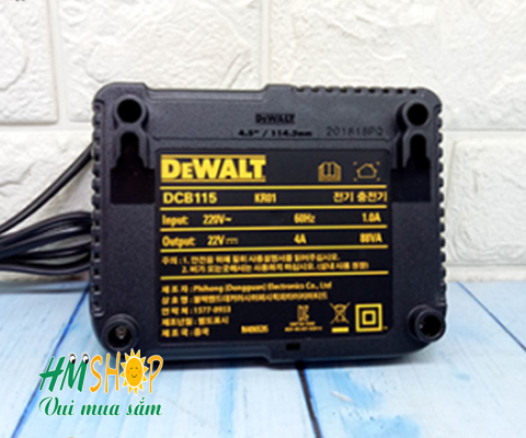 Đế sạc pin Dewalt DCB115-KR 10.8V-18V chất lượng
