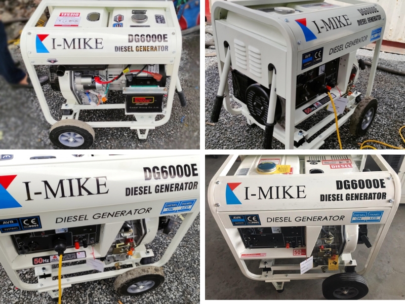 Máy phát chạy dầu Diesel I-MIKE DG 6000E
