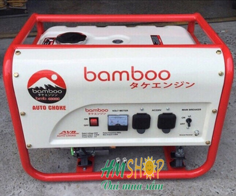 Máy phát điện Bamboo BMB 4800E chạy xăng 3KW