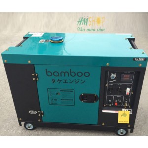 Máy phát điện Bamboo BMB8800ET 6.5KW, chạy dầu, chống ồn