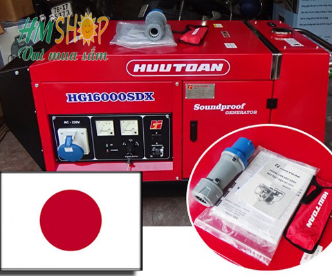 chi tiết Máy phát điện Honda HG16000SDX SP