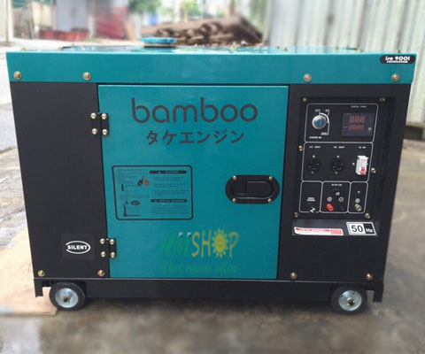 Máy phát điện chạy bằng dầu Diesel Bamboo BMB7800ET 5,5 kw giá rẻ