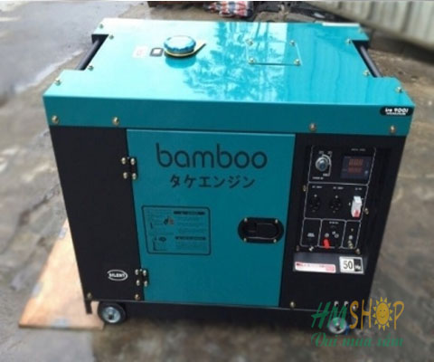 Máy phát điện chạy bằng dầu Diesel BMB9800EAT 1 pha  chính hãng
