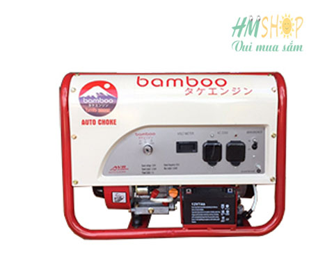 Máy phát điện chạy xăng  Bamboo BmB3800E 2.8kw chất lượng cao