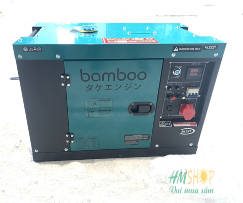 Máy phát điện chạy bằng dầu Diesel Bamboo BMB9800ET giá rẻ