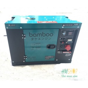 Máy phát điện chạy bằng dầu  Diesel Bamboo BMB9800ET 8KW 1 pha, chống ồn