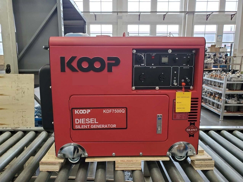 Máy phát điện diesel KOOP KDF7500Q