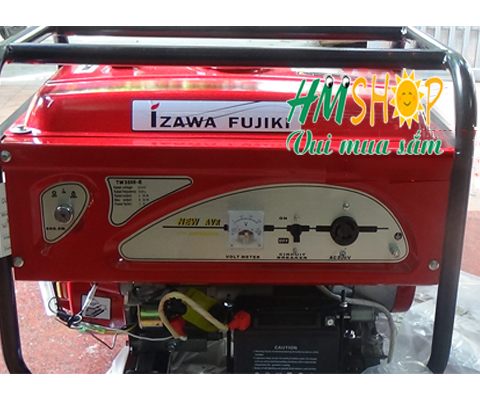 Máy phát điện xăng IZAWA FUJIKI TM6500E chất lượng