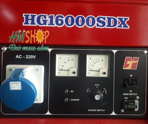 cấu tạo Máy phát điện Honda HG16000SDX SP