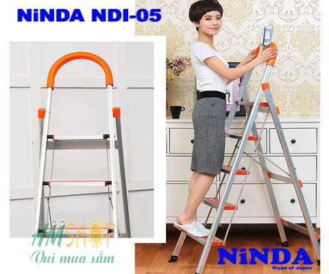 Thang nhôm ghế Ninda NDI-05