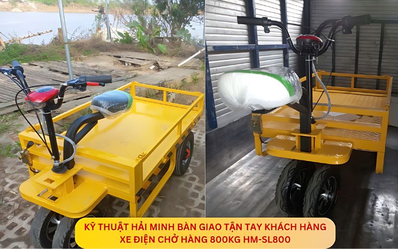 Những ưu điểm nổi bật của xe điện chở hàng HM-SL800