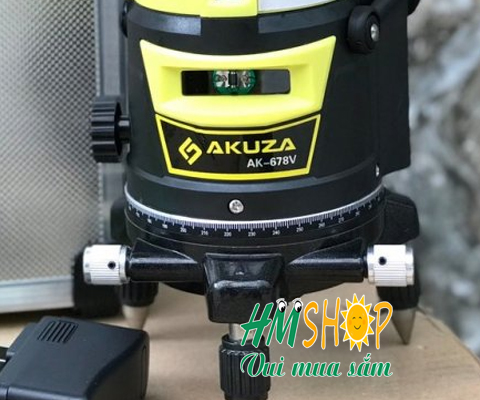 Máy cân bằng laser 5 tia xanh Akuza AK-678V chất lượng