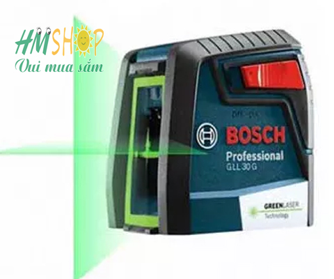 Máy cân bằng laser tia xanh Bosch GLL 30G chính hãng giá rẻ