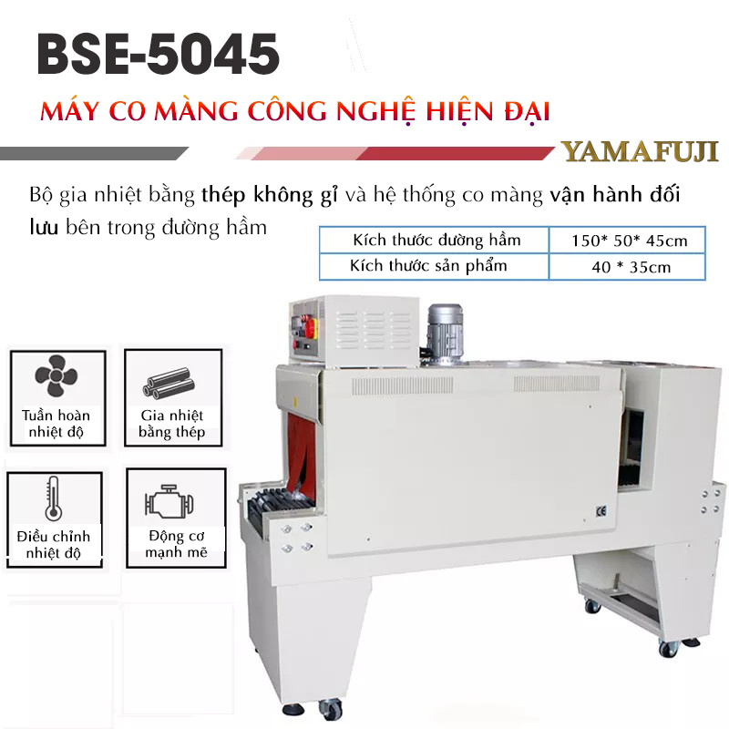 ưu điểm nổi bật máy co màng BSE-5045