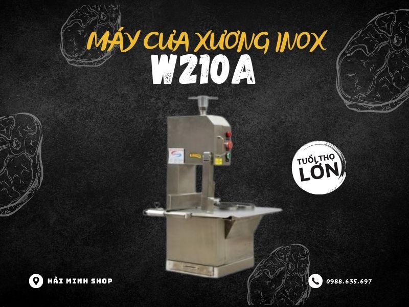 Máy chặt xương vỏ inox W210A