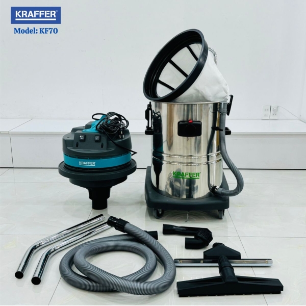 Máy hút bụi công nghiệp KRAFFER KF-70