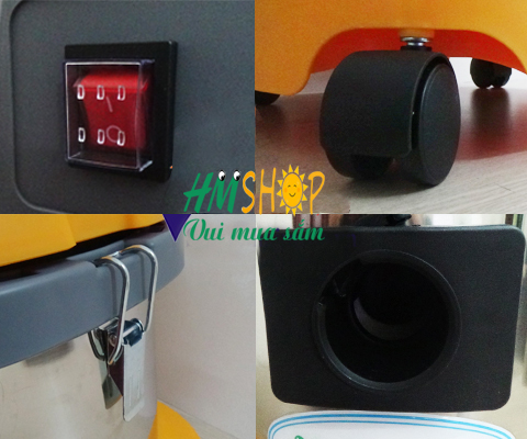 cấu tạo Máy hút bụi HiClean HC30