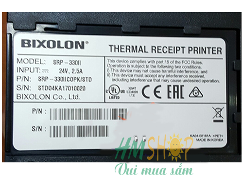 Máy in hóa đơn Bixolon SRP 330 II COSK