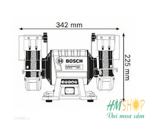 Máy Mài Bàn 350w Bosch GBG 35-15