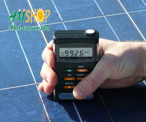 Máy đo năng lượng bức xạ mặt trời PCE-SPM 1 chính hãng