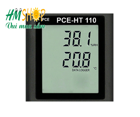 Máy đo nhiệt độ độ ẩm có lưu dữ liệu PCE-HT 110 chính hãng