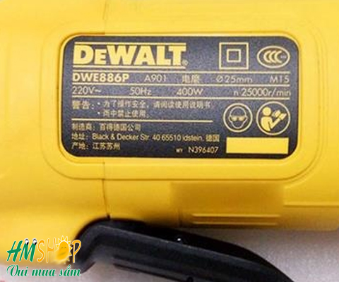 Máy mài thẳng Dewalt DWE886P chất lượng