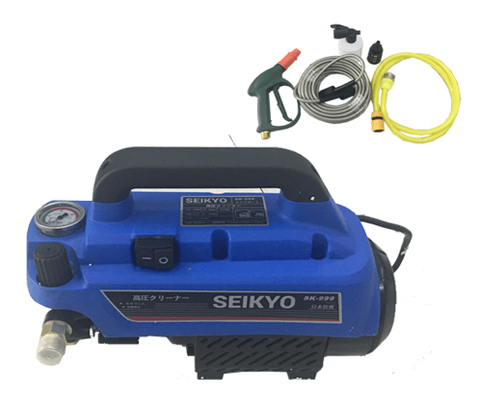 Máy rửa xe điều chỉnh áp lực Seikyo SK-999 đầy đủ phụ kiện