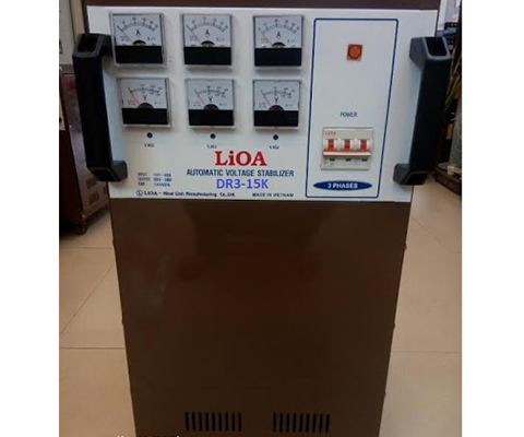 Ổn áp Lioa 3 Pha DR3-15K bảo đảm hiệu quả công việc