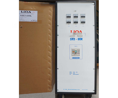 Ổn áp Lioa 3 Pha SH3-60K đảm bảo hiệu quả công việc